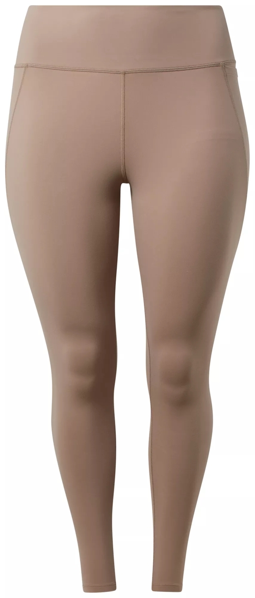 Lux High-Rise Leggings (Plus Size) - Taupe