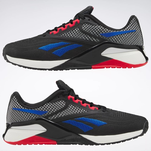 Reebok Nano X2 Men's Training Shoes - Core Black / Vector Blue / Vector Red |