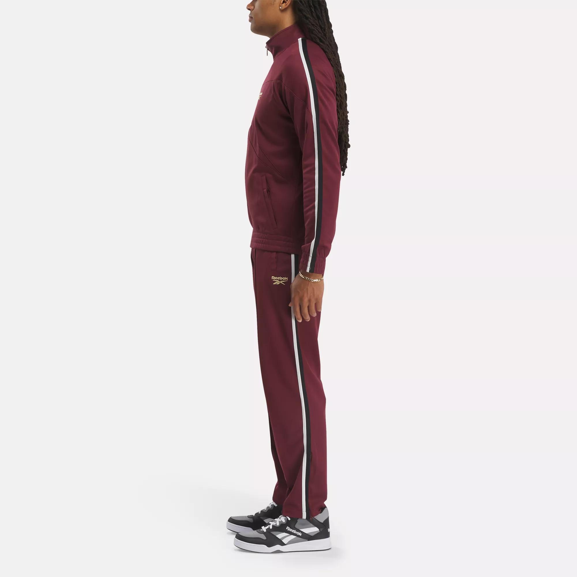 Hip Hop Track Jacket - Classic Maroon | Reebok