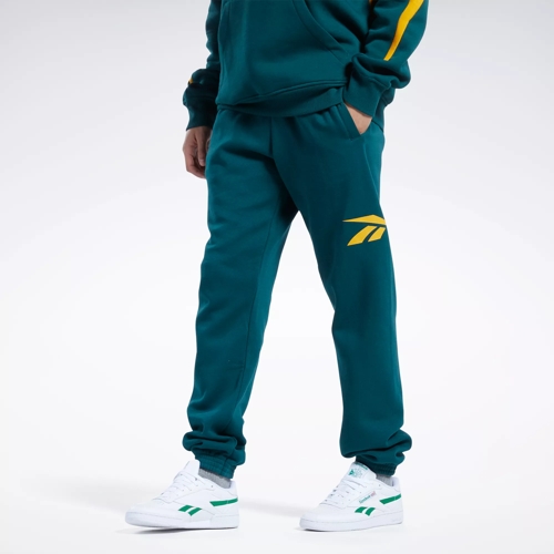 Reebok Apparel Men Classics Vector Tracksuit Bottoms Forest Green