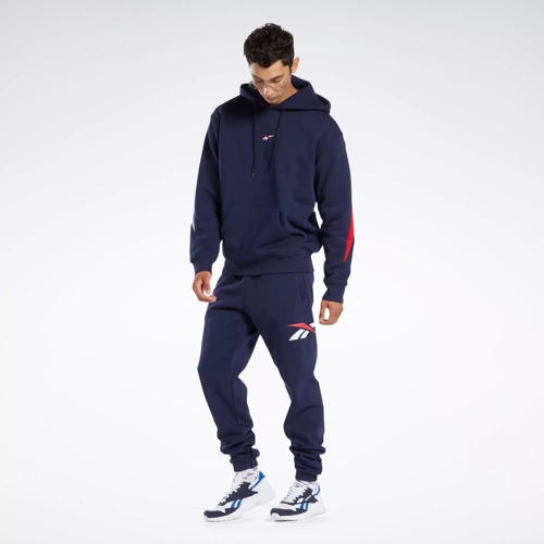  Reebok Men's Standard Full-Zip Hoodie, Vector Navy, Small :  Clothing, Shoes & Jewelry