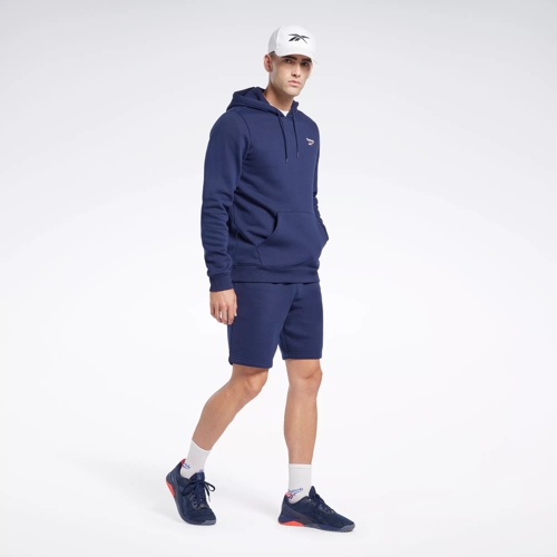 Reebok Men's Hoodie - Navy - M