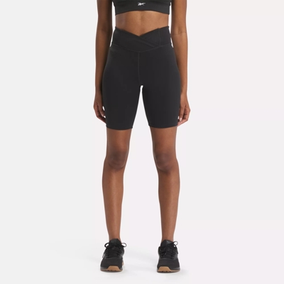 Reebok Lux Maternity Bike Shorts Maternity Athletic Shorts Medium