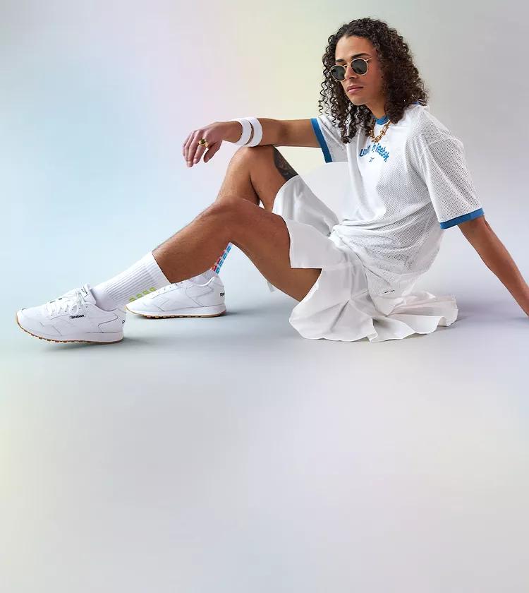  Reebok Camiseta Pride para hombre : Ropa, Zapatos y Joyería