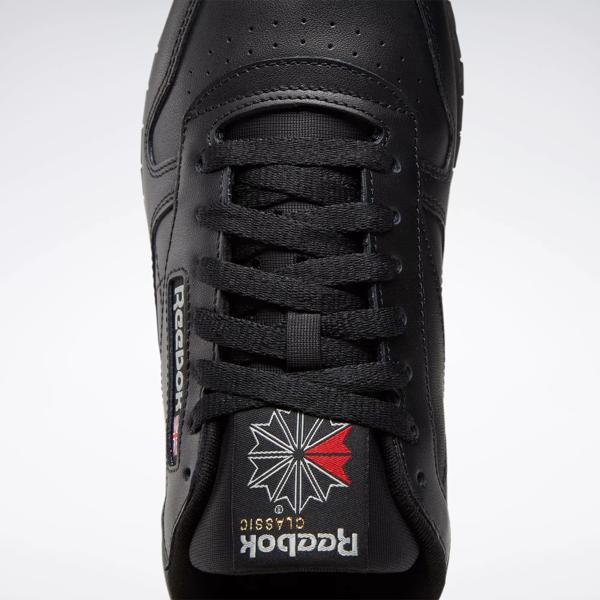 All black outlet reebok sneakers