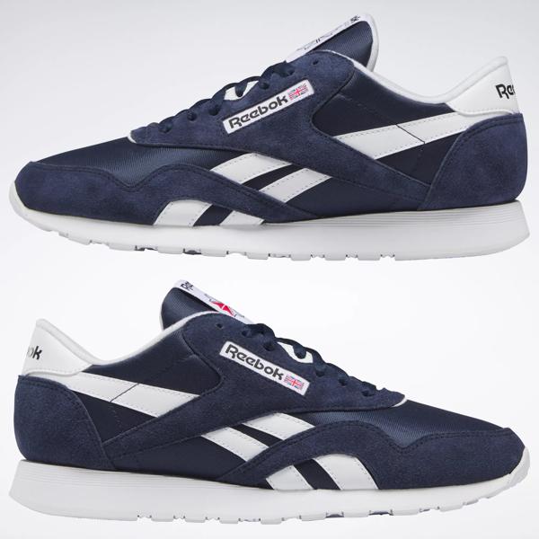 Classic Nylon Shoes Vector Navy Ftwr White Ftwr White Reebok