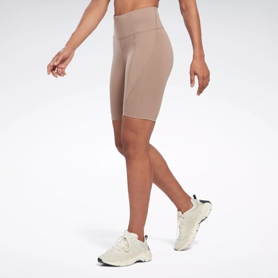 Reebok Women's Everyday High-Waisted Bike Shorts with Pockets