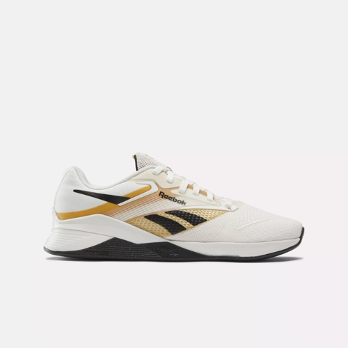 Nano X4 Training Shoes Chalk Black Retro Gold Reebok