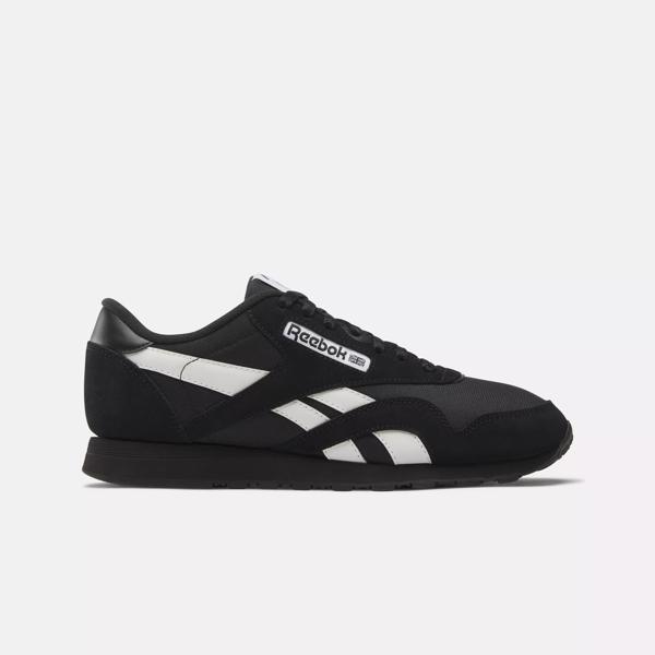 Reebok classic cheap nylon black