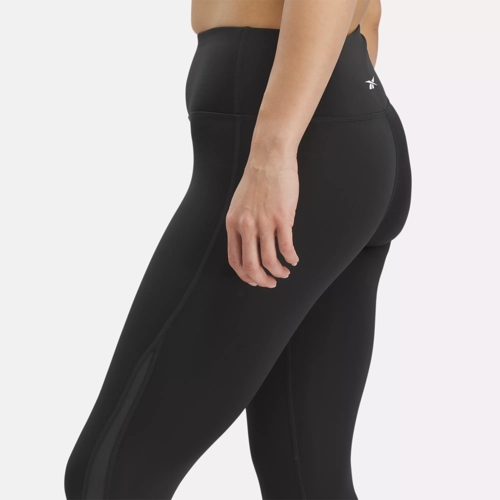 ID Train Mesh Leggings - Night Black