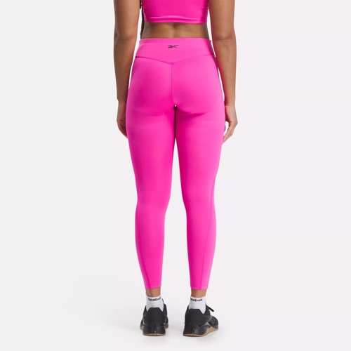 Lux Contour Leggings - Laser Pink