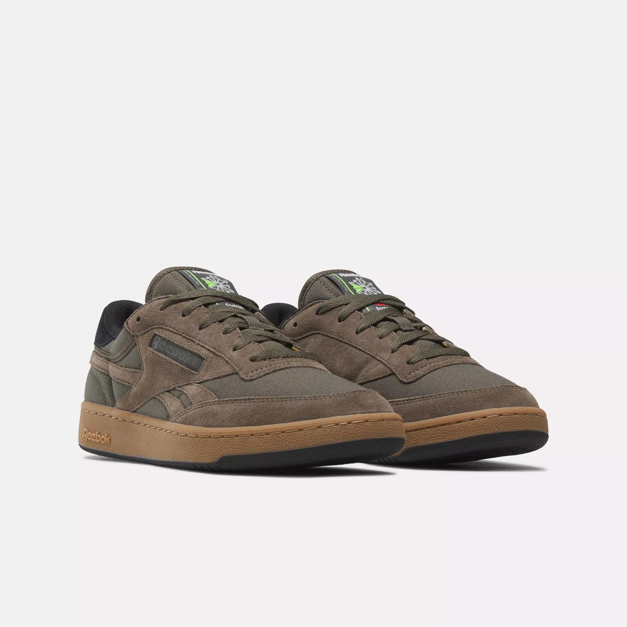 reebok club c revenge leather sneaker