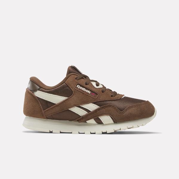 Reebok Unisex Classic Nylon Shoes Preschool in Brown Size 1 Shop Holiday Gifts and Style