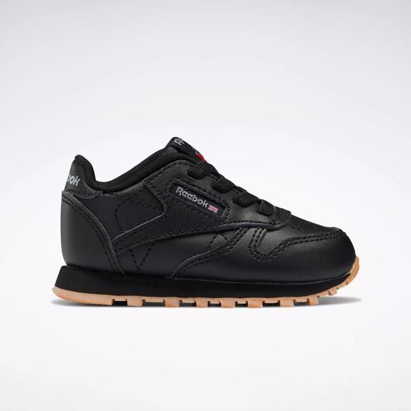 Classic Shoes - Toddler - Core Black / Core Black / Rubber Gum-02 | Reebok