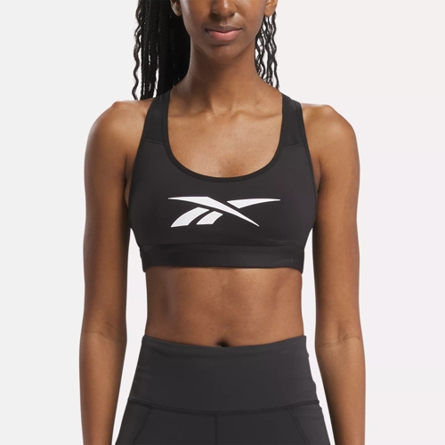 Reebok Apparel Women's Reebok Lux Strappy Sports Bra Reebok Training App  Women Black , Xstp Reg US 