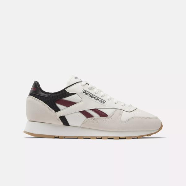 Reebok Classics Footwear Men's Classic Leather Shoes Chalk/Classic Maroon  F23/Retro Gold F23-R, Size 3.5 : : Clothing, Shoes & Accessories