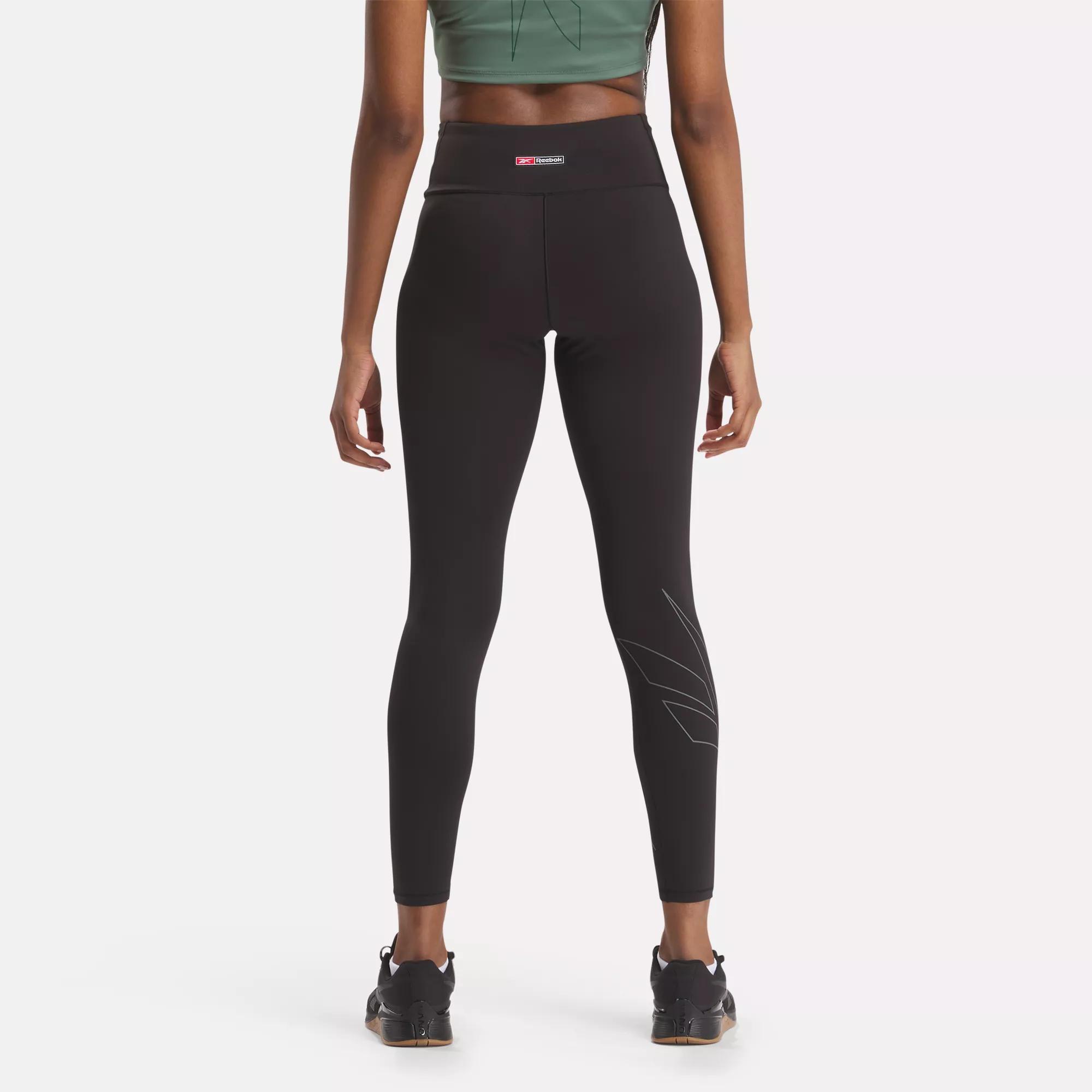 High rise stretch cotton leggings - Reebok Classics - Women