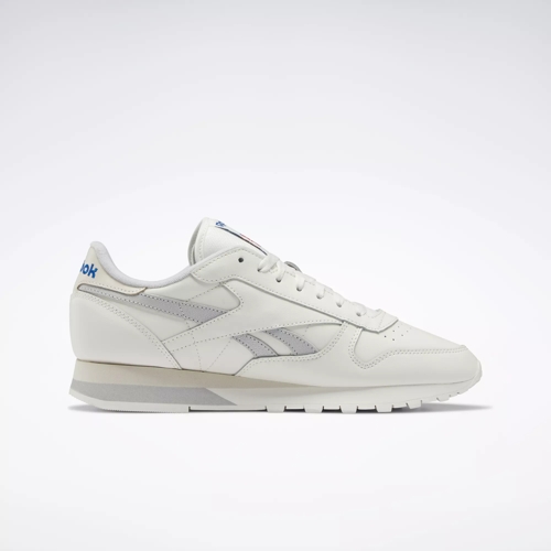 sort Ewell Universel Classic Leather Shoes - Chalk / Lgh Solid Grey / Alabaster | Reebok