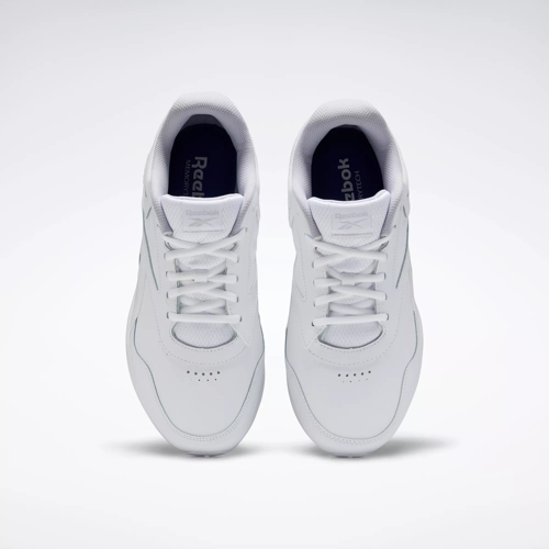 Walk Ultra 7 DMX MAX Extra-Wide Men's Shoes - White / Cold Grey 2 / Royal Reebok