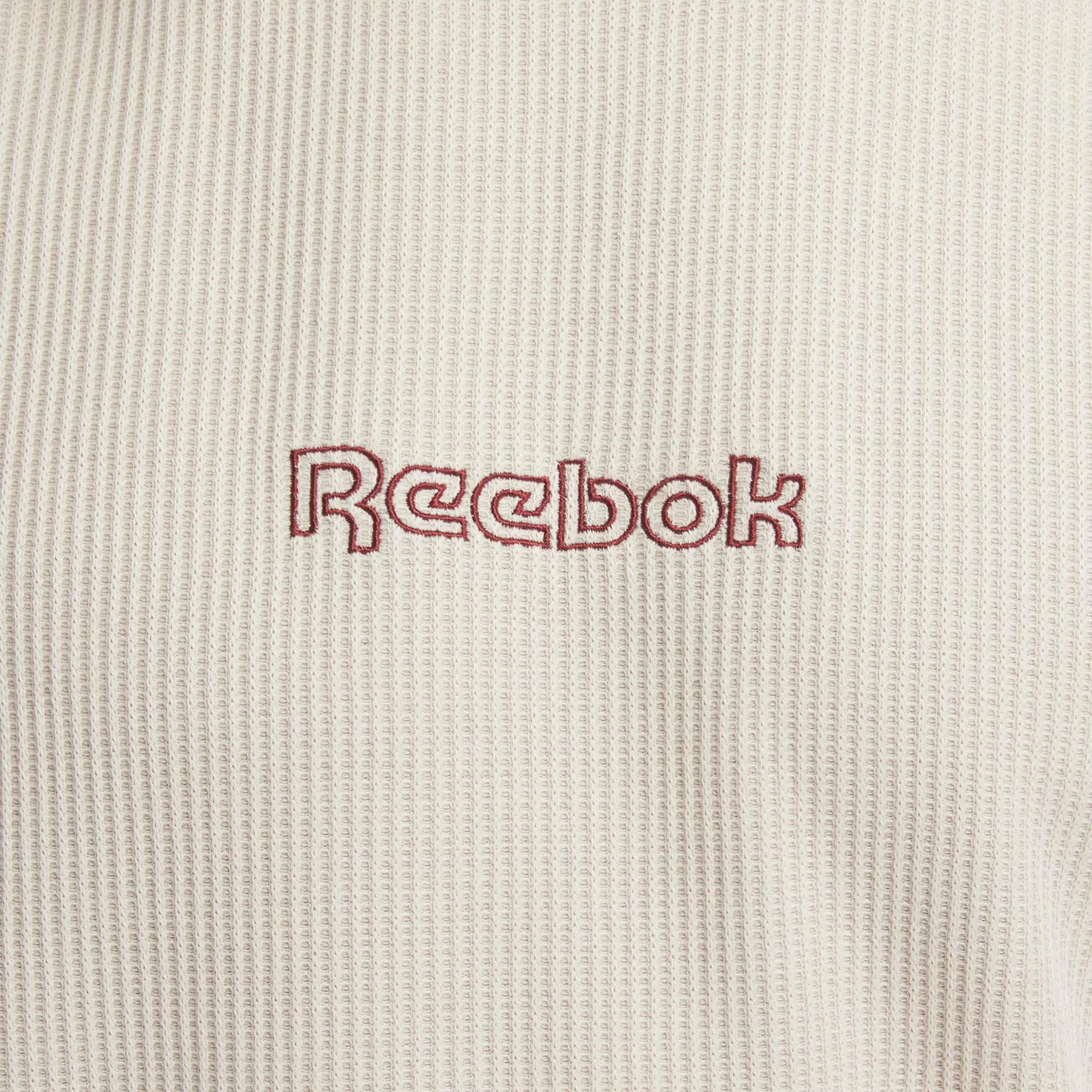 Reebok Identity Vintage Sport Waffle Crew Sweatshirt | eBay
