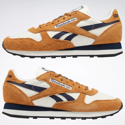 Leather Shoes - Chalk / Wild Brown / Vector | Reebok