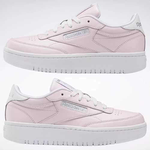 Reebok club c store 85 bambino rosa