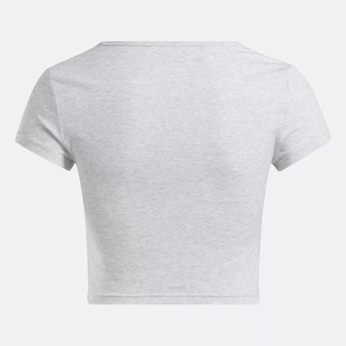 Reebok Wide | Classics Grey Heather T-Shirt - Light