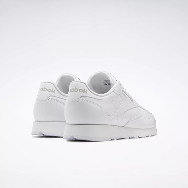 Classic Leather Shoes - Ftwr White / Ftwr White / Pure Grey 3 | Reebok