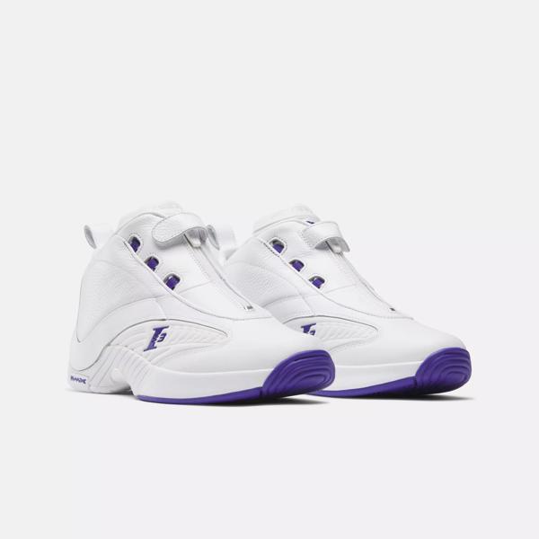 Reebok Men s Answer IV Shoes in White Size 7