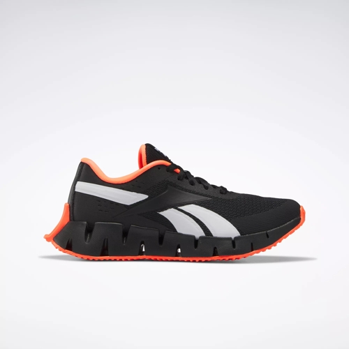 Zig Dynamica 2 Shoes - Grade - Core Black / Orange Flare Ftwr White | Reebok