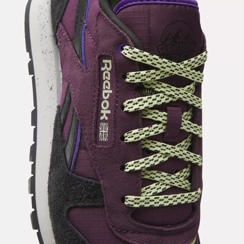 Reebok classic leather mens purple online