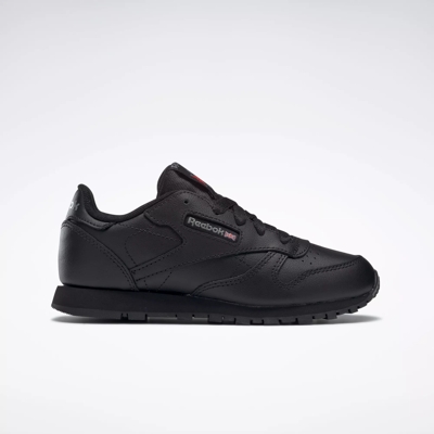 Reebok Black Classic Leather Trainers