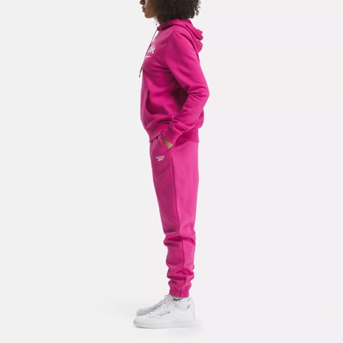 Reebok Identity Small Logo Cotton Leggings in semi proud pink