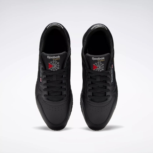 Reebok classic 2024 black sneakers