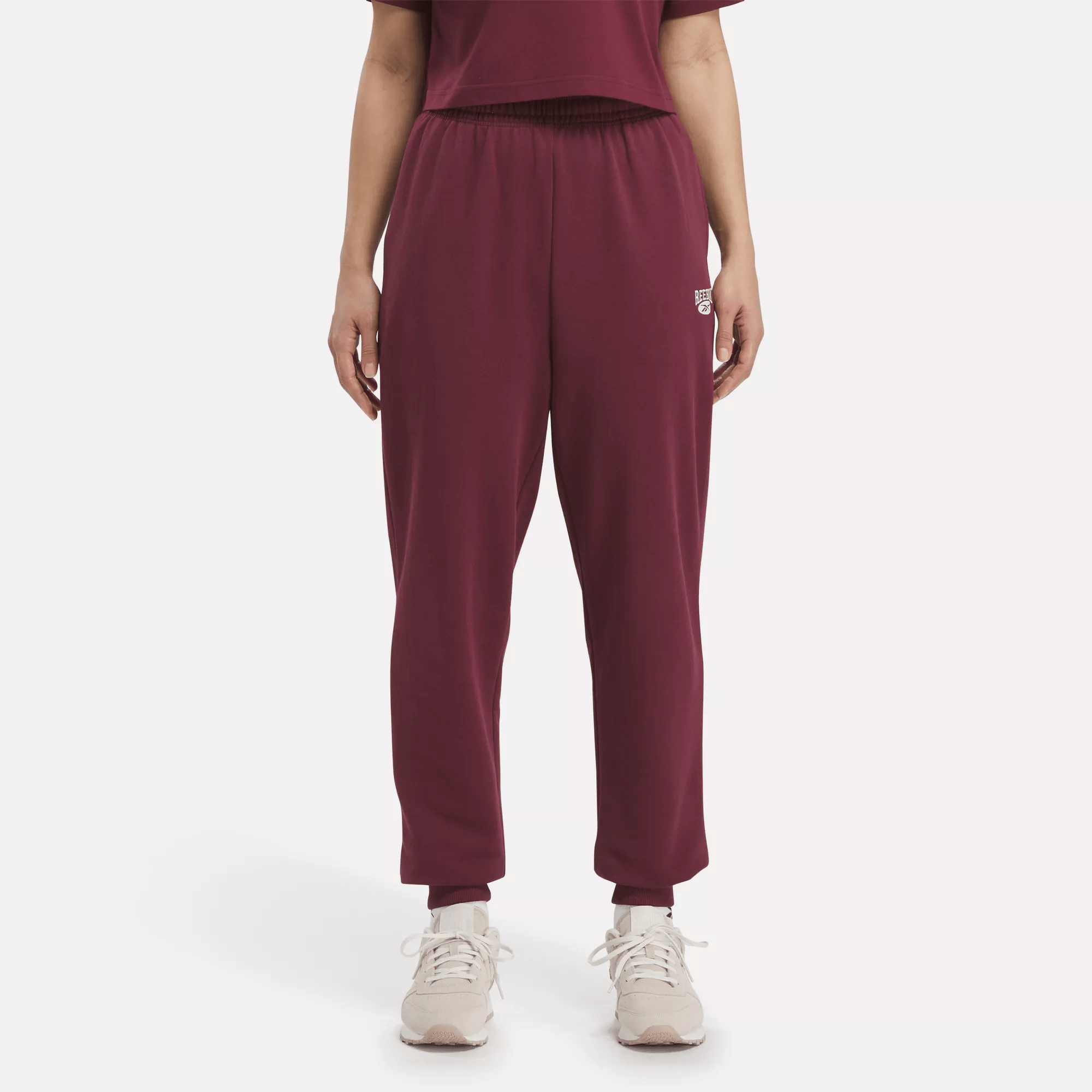 Reebok Classics Archive Essentials Fit French Terry Pants In Red
