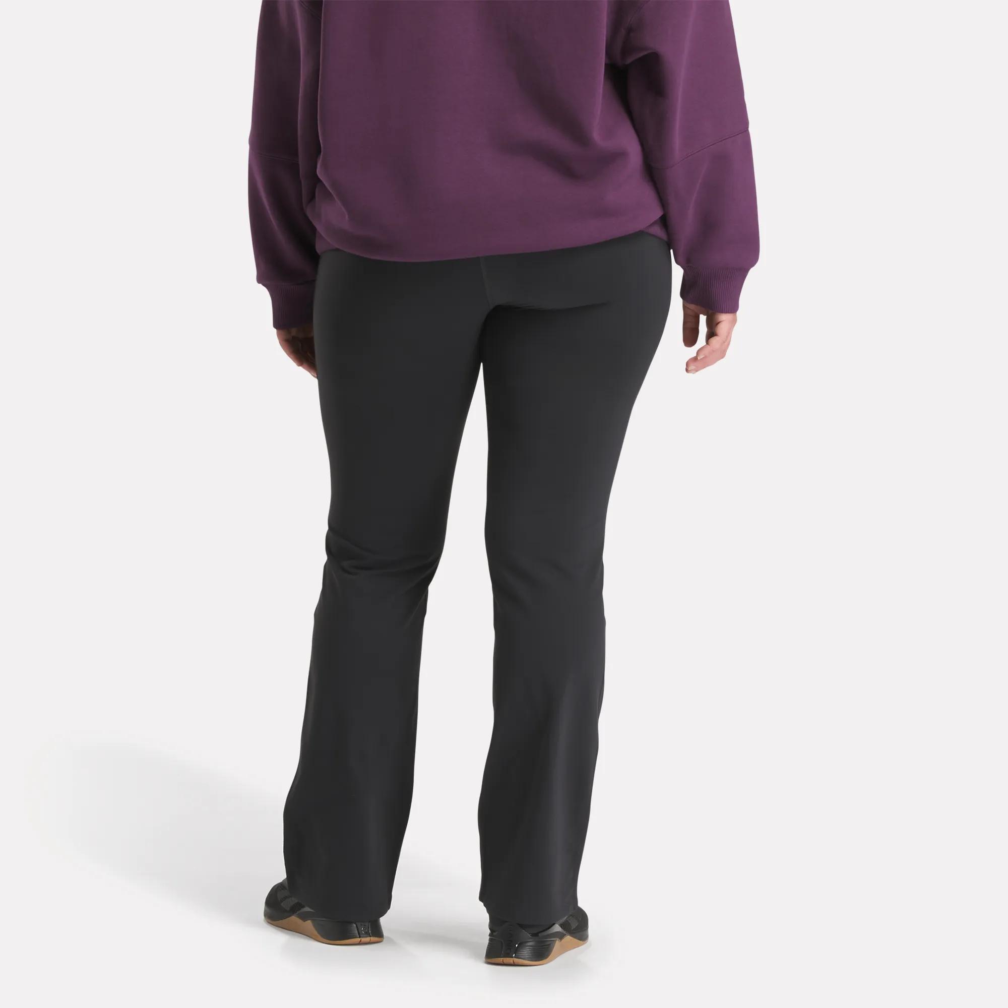Reebok Women s Lux High Rise Mini Flare Pant Plus Size