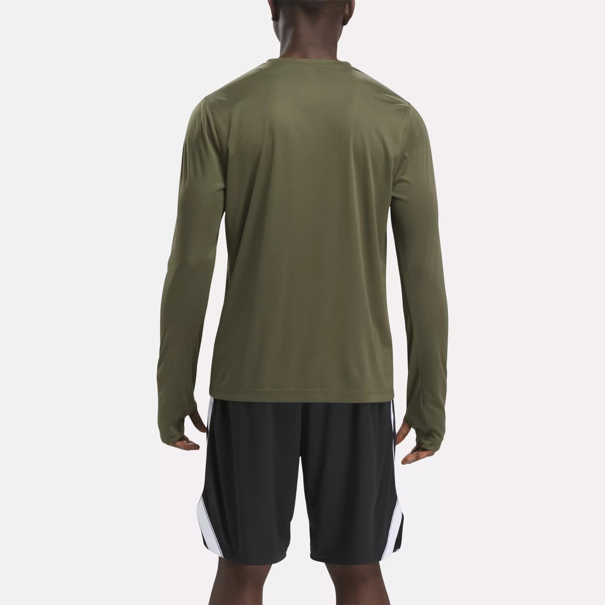 Buy Reebok Green United By Fitness Myoknit Seamless Long Sleeve Top from  Next Luxembourg