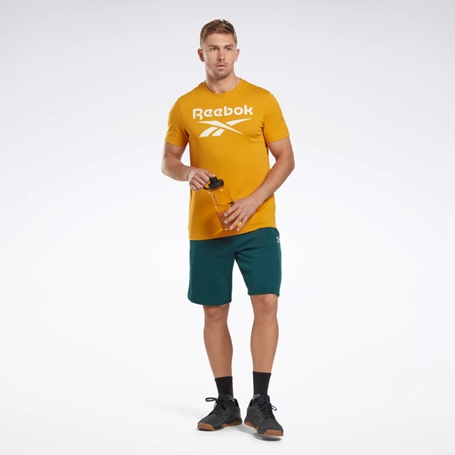 Reebok t best sale shirt yellow