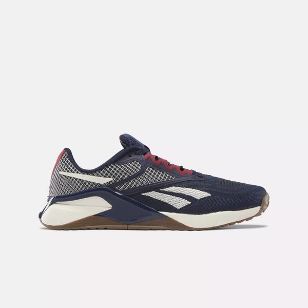 Reebok Nano X2 Men's Training Shoes - Vector Navy / Classic Burgundy Chalk Reebok