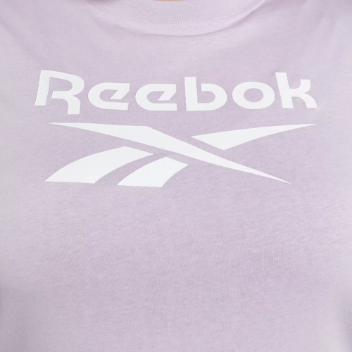 Reebok Identity T Shirt Plus Size Purple Oasis Reebok