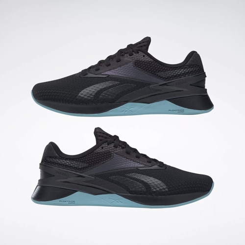 personalizado Acercarse Violín Nano X3 Women's Shoes - Core Black / Blue Pearl / Ftwr White | Reebok