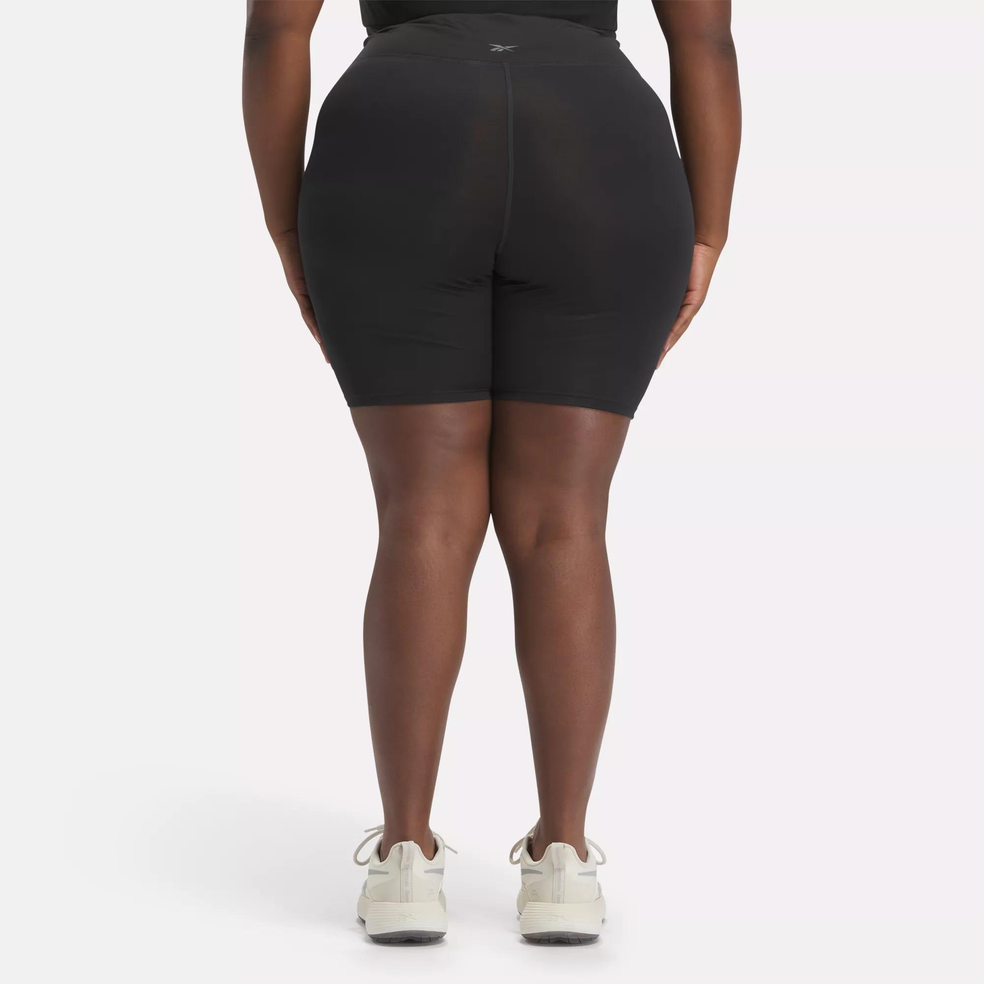 Workout Ready Basic Bike Shorts Plus Size Night Black Reebok