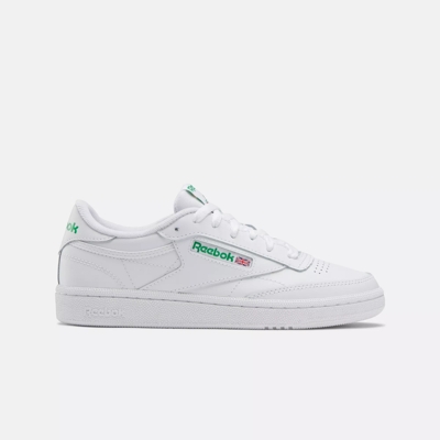 Reebok club c 85 cheap classic white denim glow