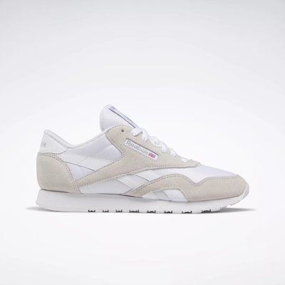 Classic Nylon Shoes - Ftwr White / Ftwr White / Ftwr White | Reebok