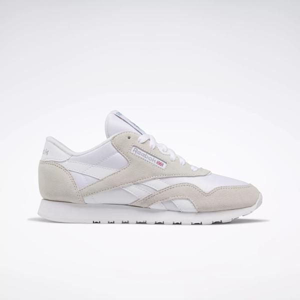 radicaal pleegouders ga zo door Classic Nylon Women's Shoes - Ftwr White / Ftwr White / Ftwr White | Reebok