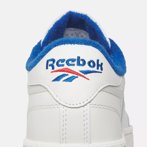Club C Shoes - Chalk Vector Blue / Vector Red | Reebok