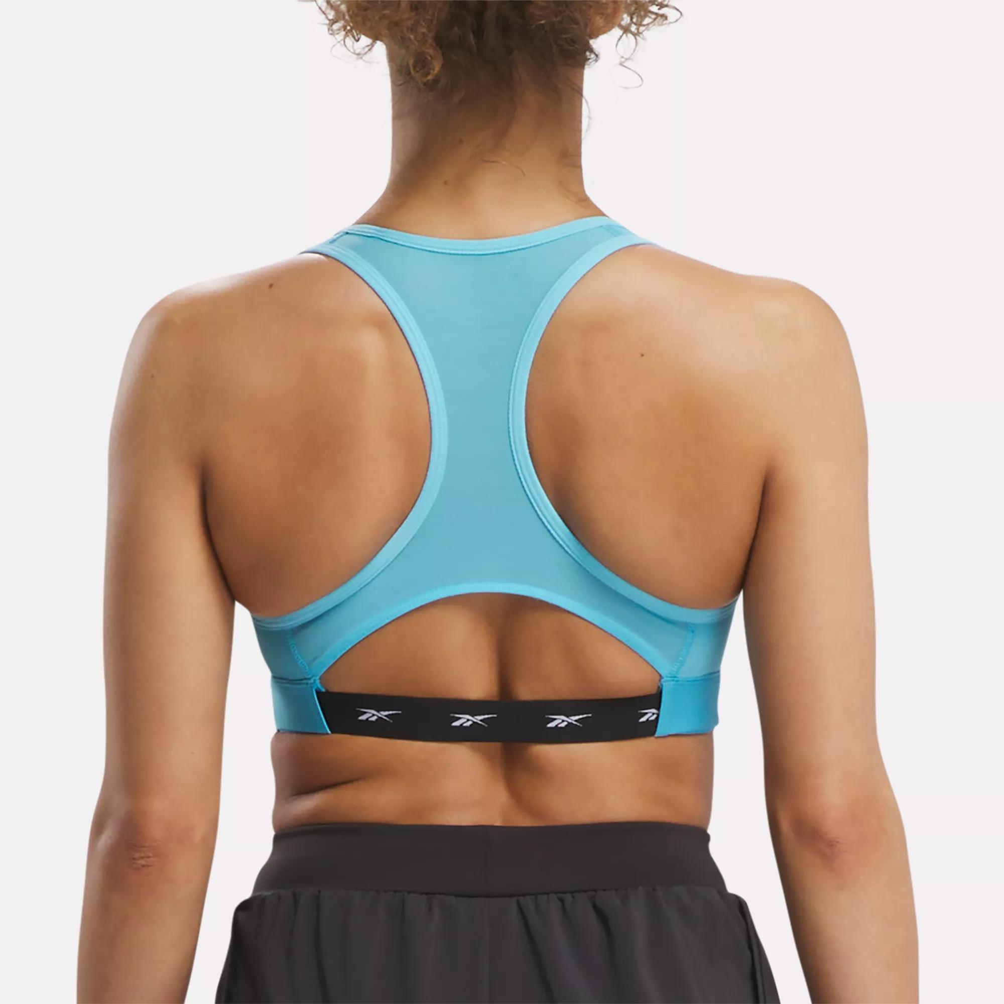 Reebok Lux Vector Racer Sports Bra XL Vector Navy