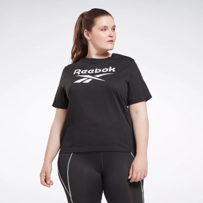 Reebok black store t shirt