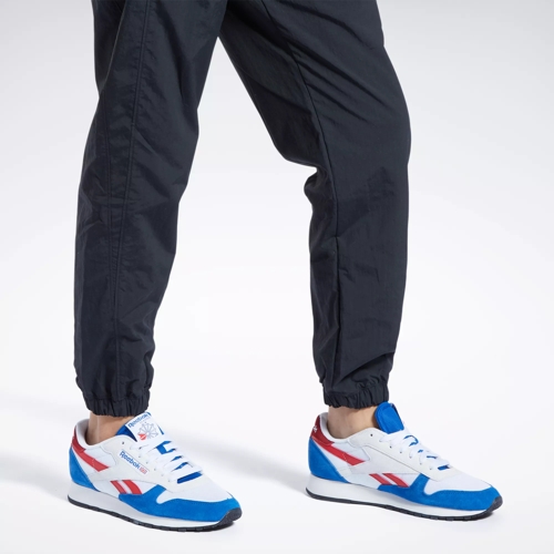 Buy Reebok Classic Women Navy Blue Printed Classic Track Pants