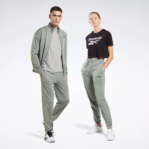 Reebok Identity Vector Knit Track Pants - Harmony Green | Reebok